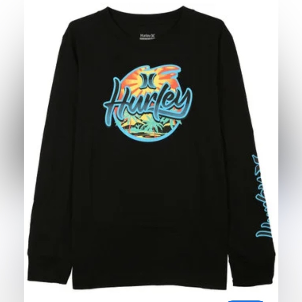 Hurley
Big Boys Hurley Oasis Long Sleeve T-Shirt M 10-12
